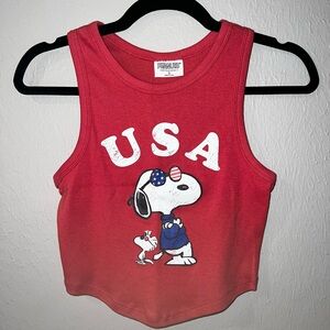 🇺🇸Peanuts “Snoopy USA” Tank Top | Size Small 🇺🇸